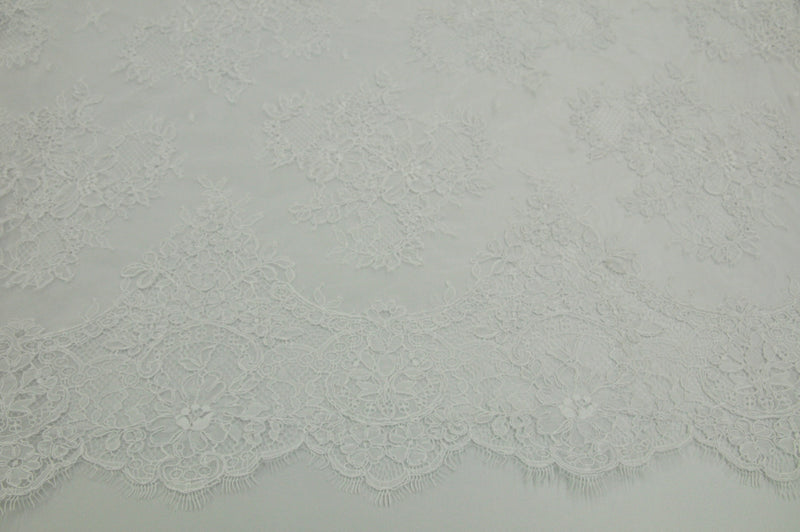 Bridal Lace Vintage Floral Ivory 4