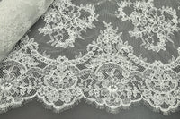 Bridal Lace Vintage Floral Ivory