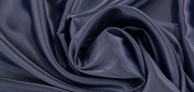 Charmeuse Satin Antique Blue