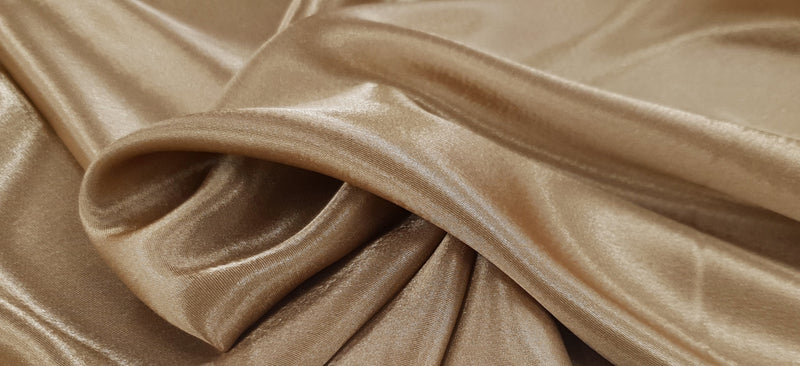 Charmeuse Satin Antique Gold