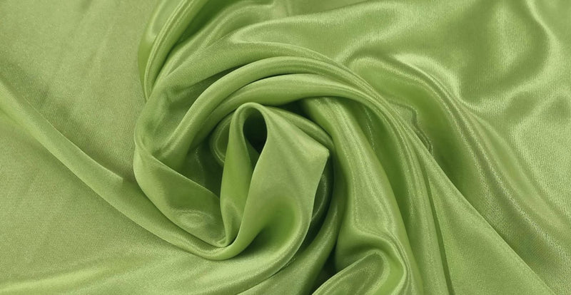 Charmeuse Satin Lime