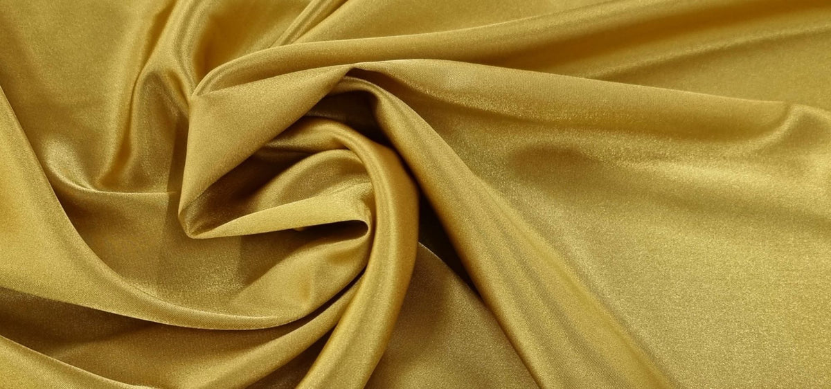 Charmeuse Satin Old Gold