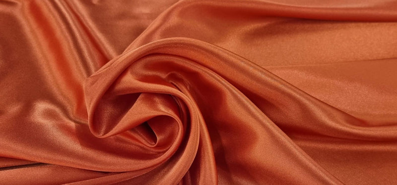 Charmeuse Satin Orange