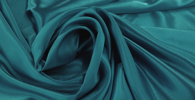 Charmeuse Satin Teal