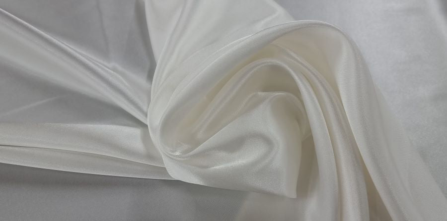 Charmeuse satin White