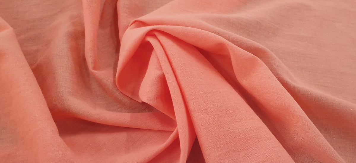 Cotton Voile Coral