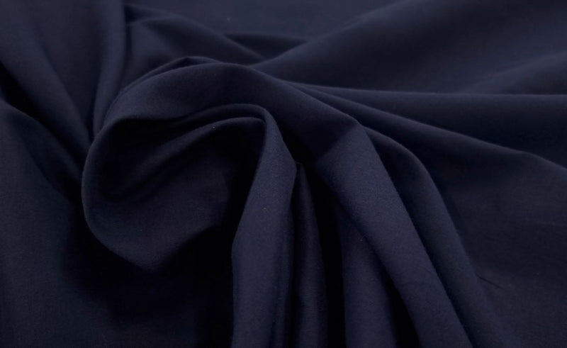 Cotton Voile Navy