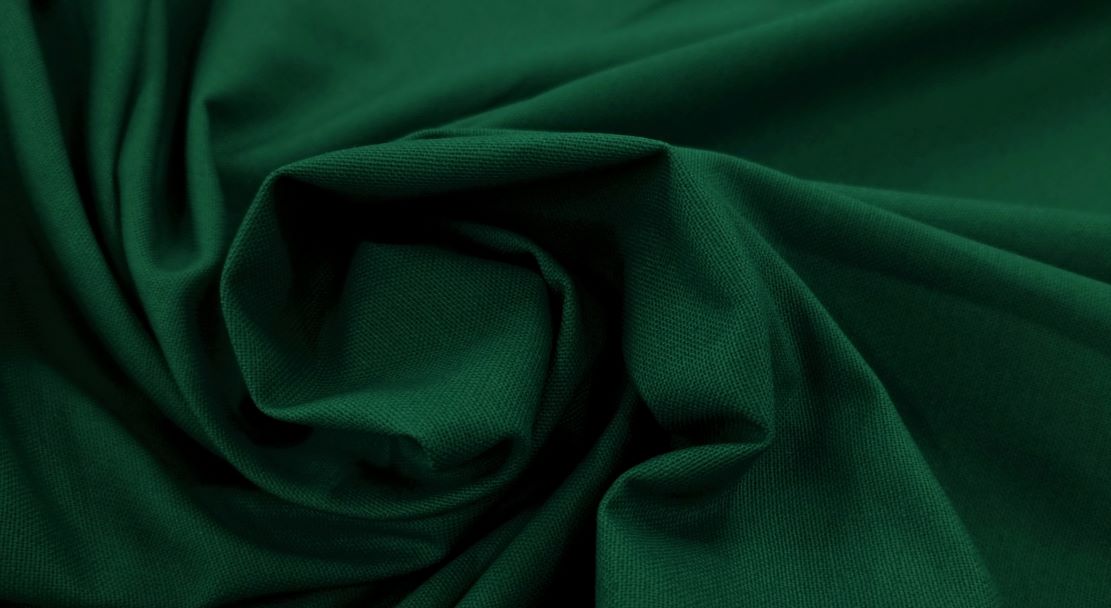 Cotton canvas green