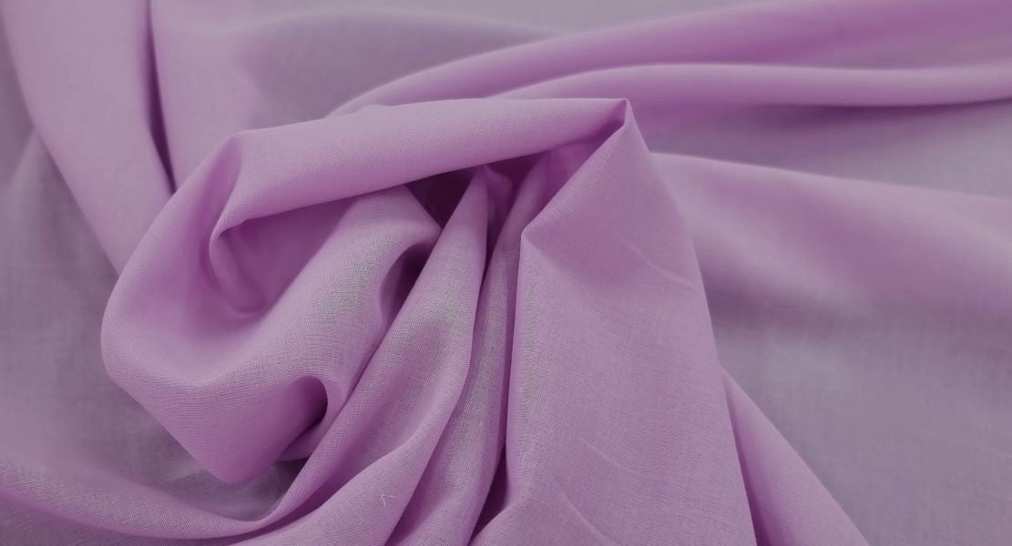 Cotton voile lilac