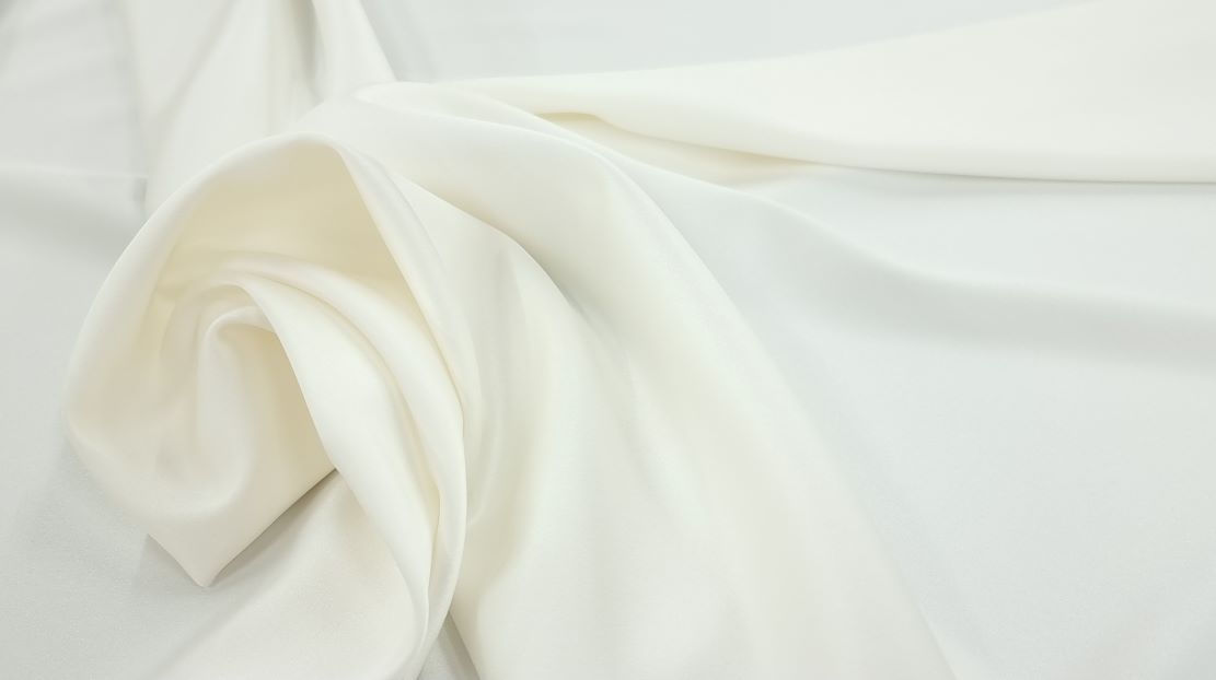 Deluxe Stretch Satin Ivory