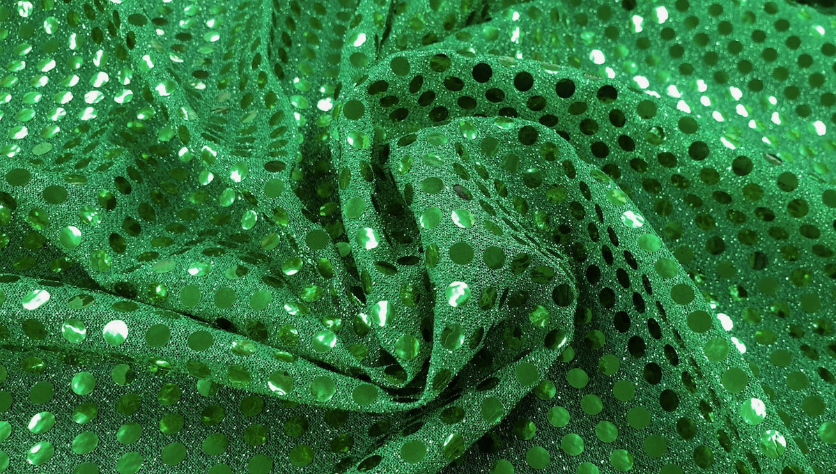 Disco Sequins Emerald