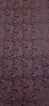 Embroidered lace floral swirl dusty rose 1