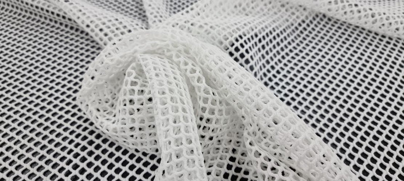 Fish net silk white 4