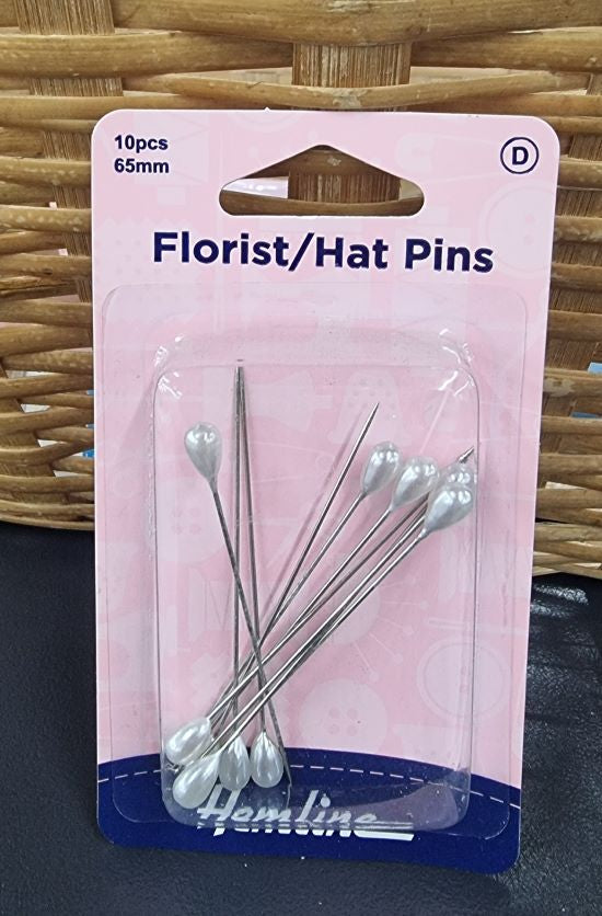 Florist hat pins