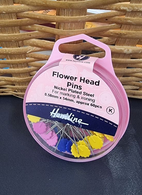 Flower head pins