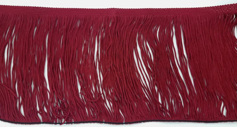 Red Rug Fringe Fringe Dark Red 13cm – DK Fabrics