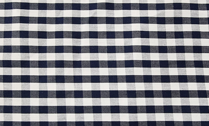 Gingham Navy