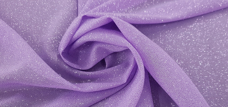 Glitter Chiffon Lilac