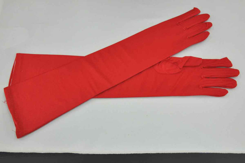 Gloves 44cm Red