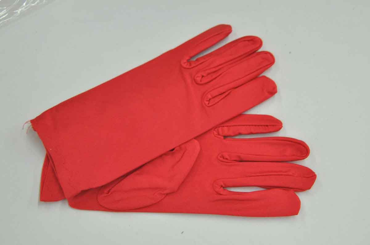 Gloves Short Red