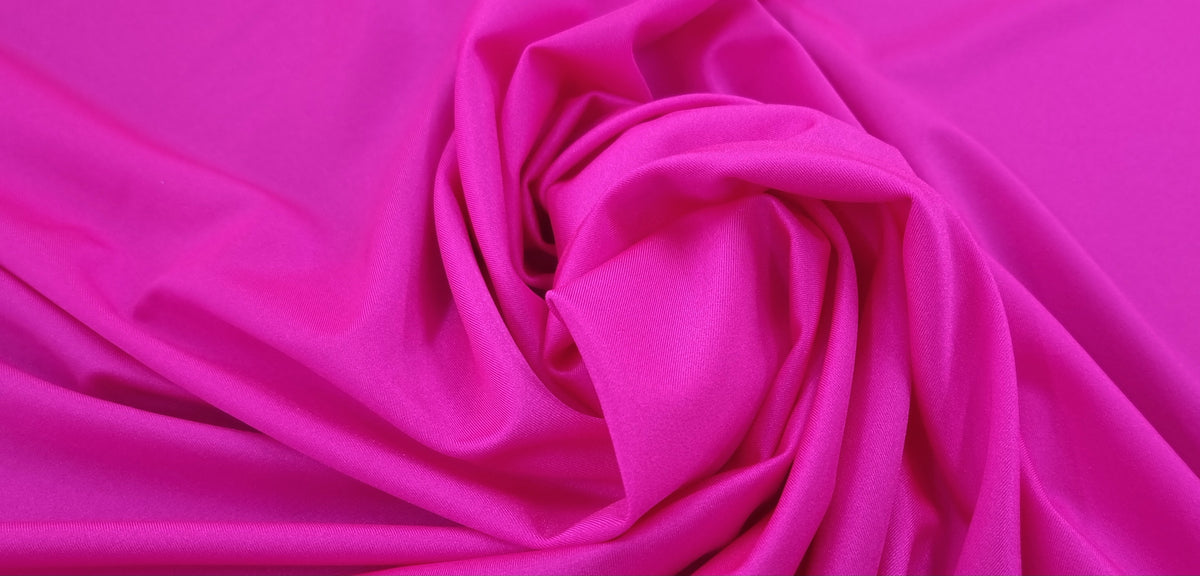 Italian lycra neon pink