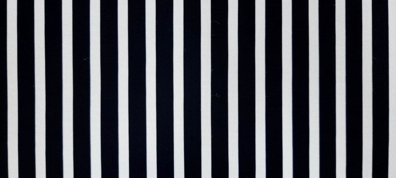 Lightweight Knit Monochrome Stripe