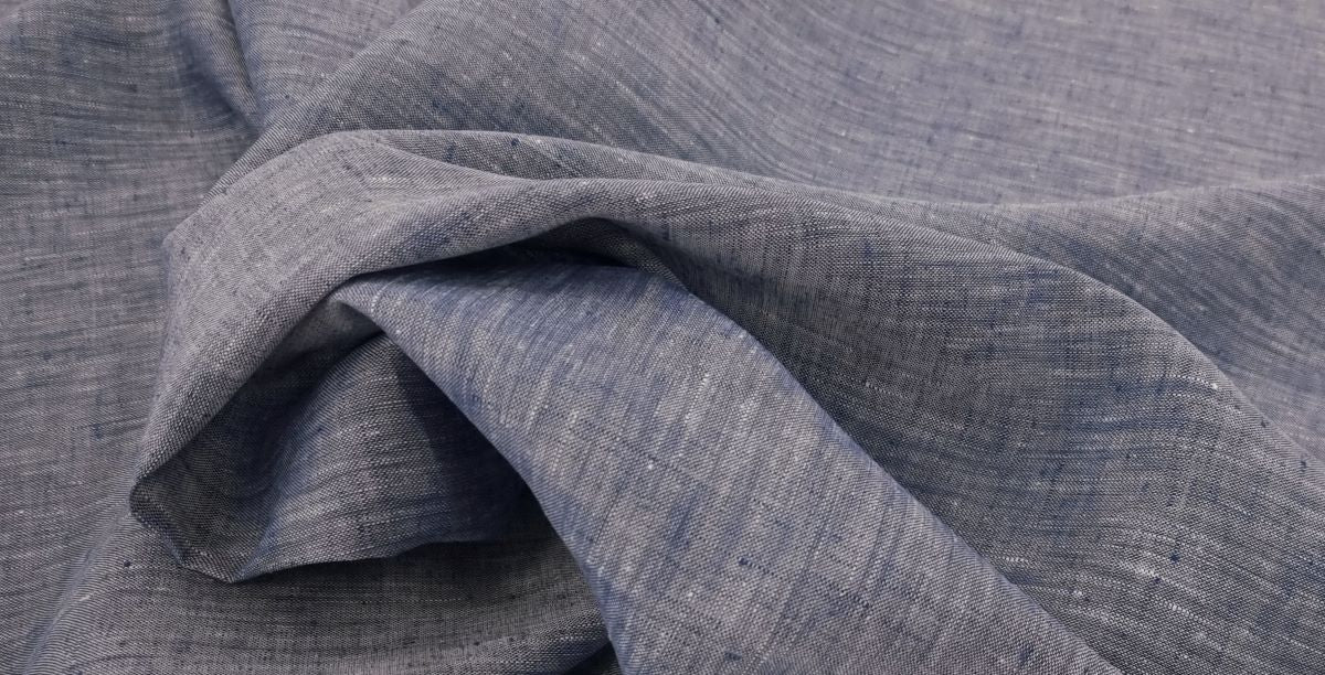 Lightweight Linen Blue Haze