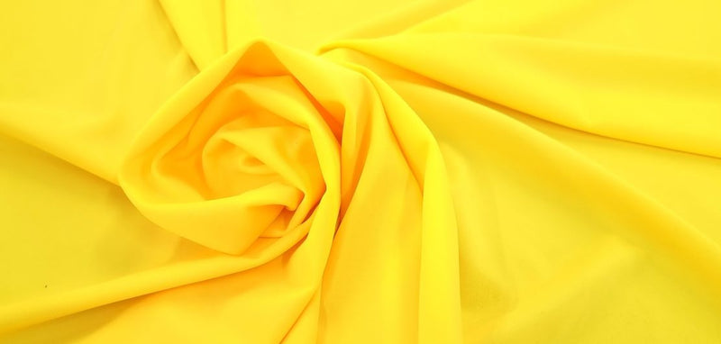 Matte Nylon Lycra Daffodil Yellow