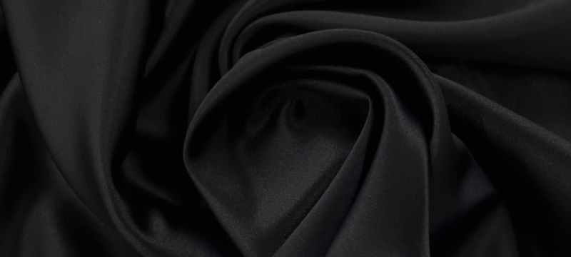 Medium Weight Delustered Satin Black