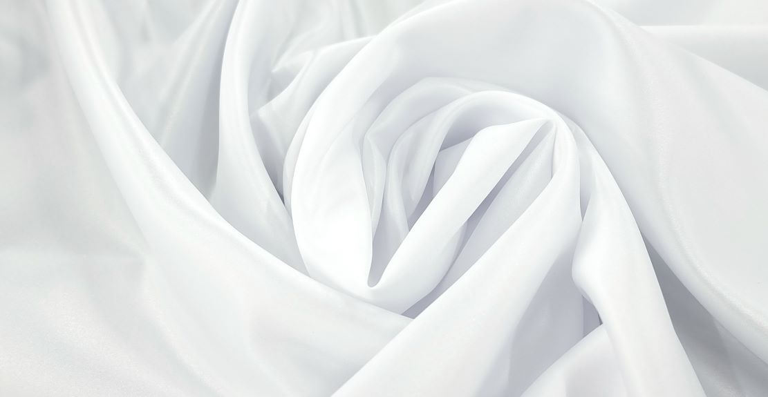 Medium Weight Delustered Satin White