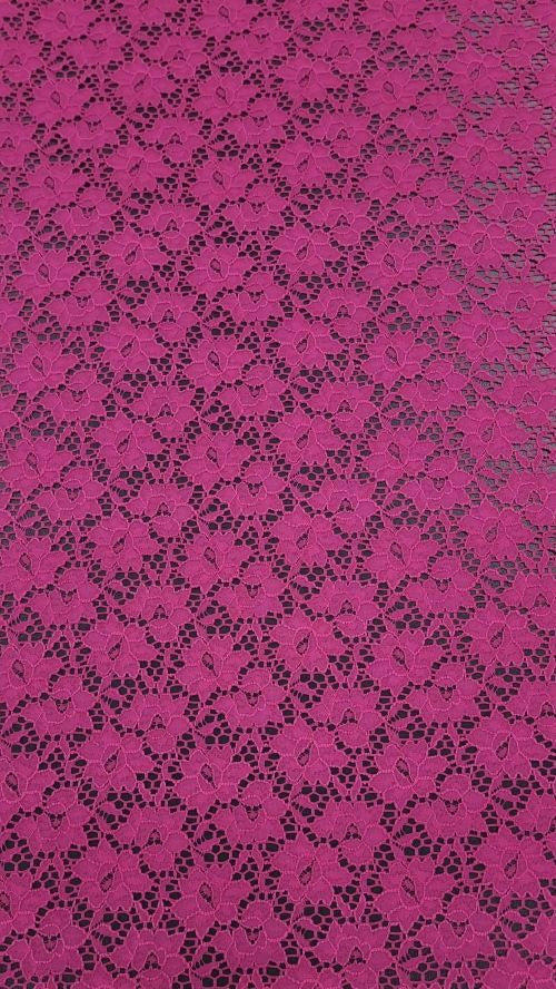 Mirage Lace Hot Pink 1