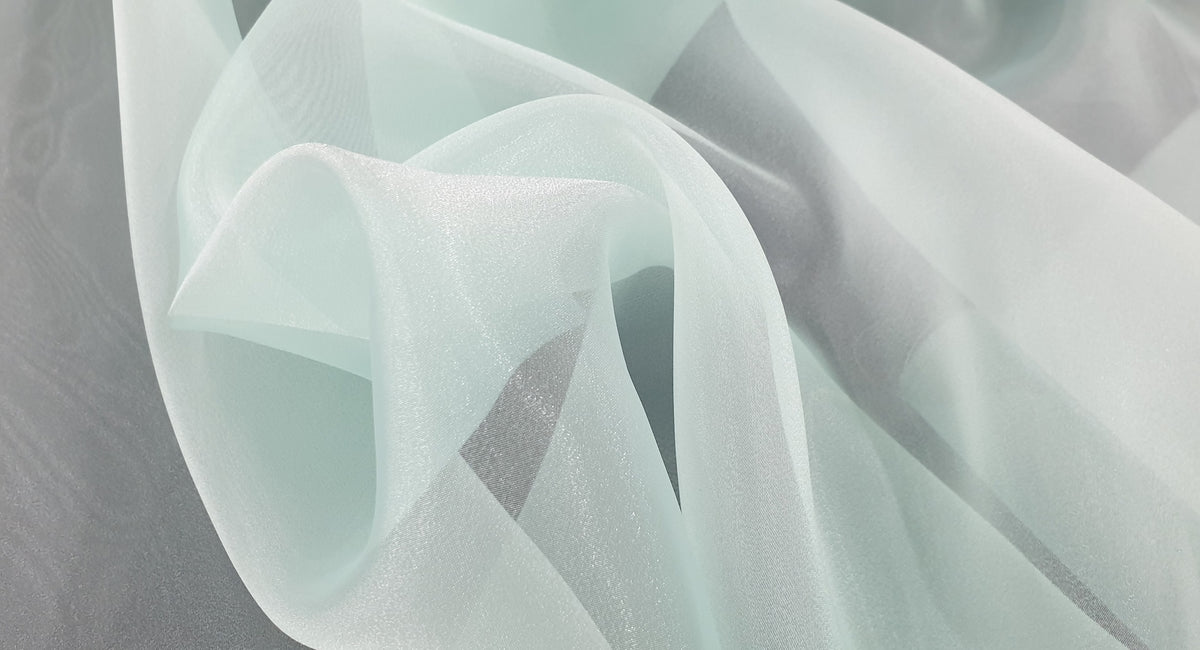 Organza Shiny Mint