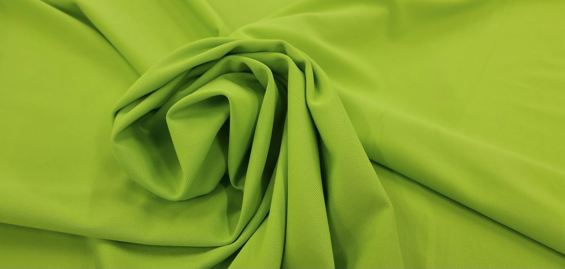 Plain lycra chartreuse