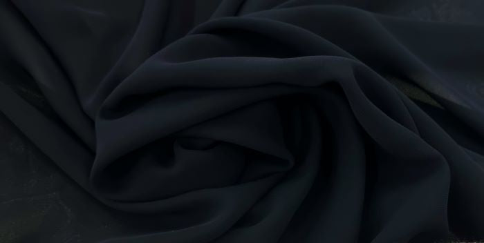 Polyester CHiffon Dark Navy