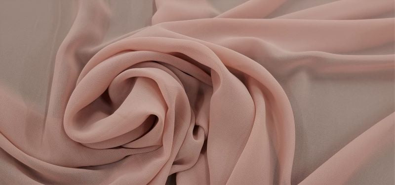 Polyester Chiffon Blush