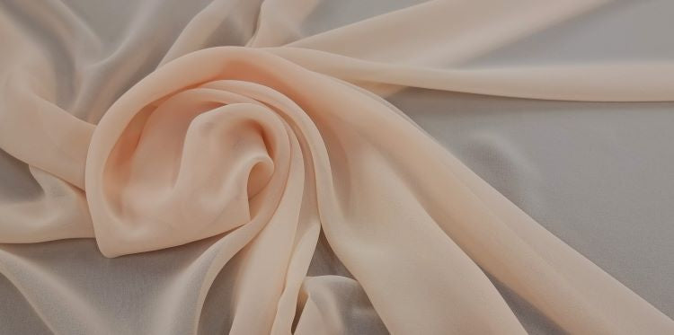 Polyester Chiffon Light Peach