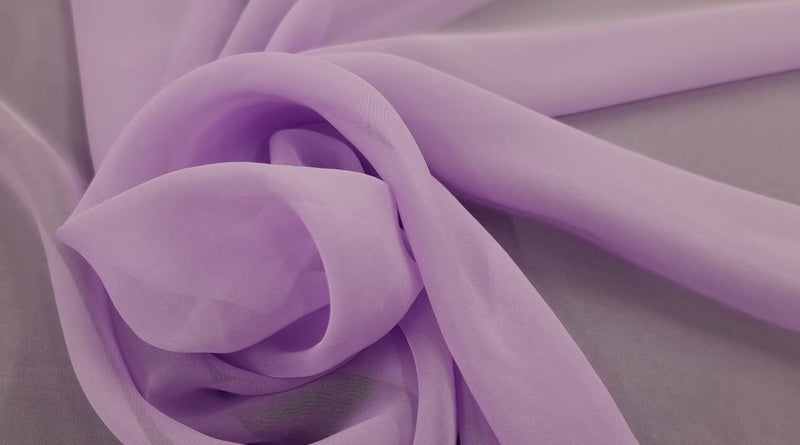 Polyester Chiffon Lilac