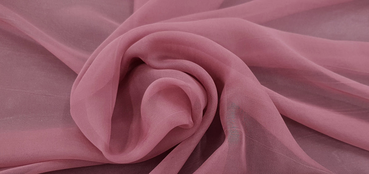 Polyester Chiffon Rose