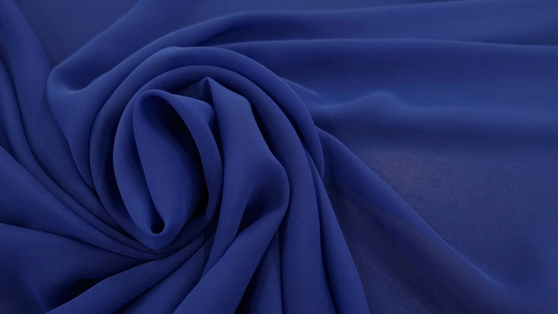 Polyester Chiffon Royal