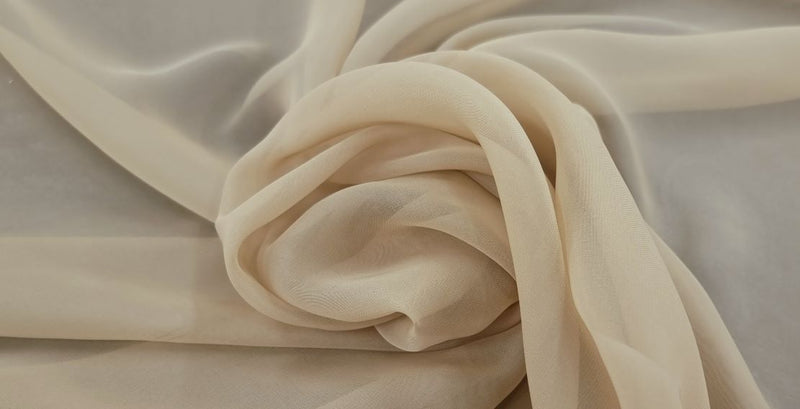 Polyester Chiffon Sand