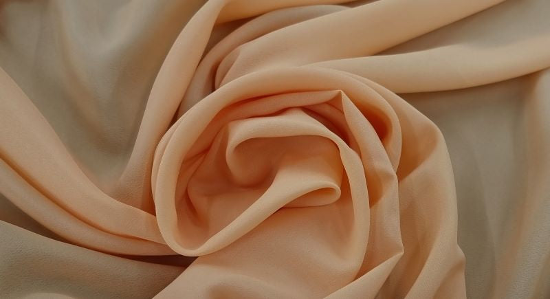 Polyester Faille Apricot