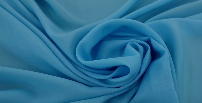 Polyester Faille New Blue