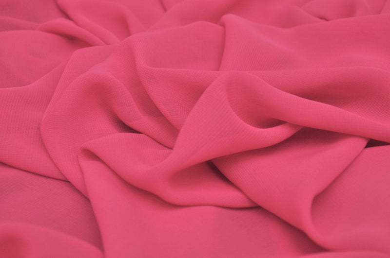 Polyester Georgette Rose