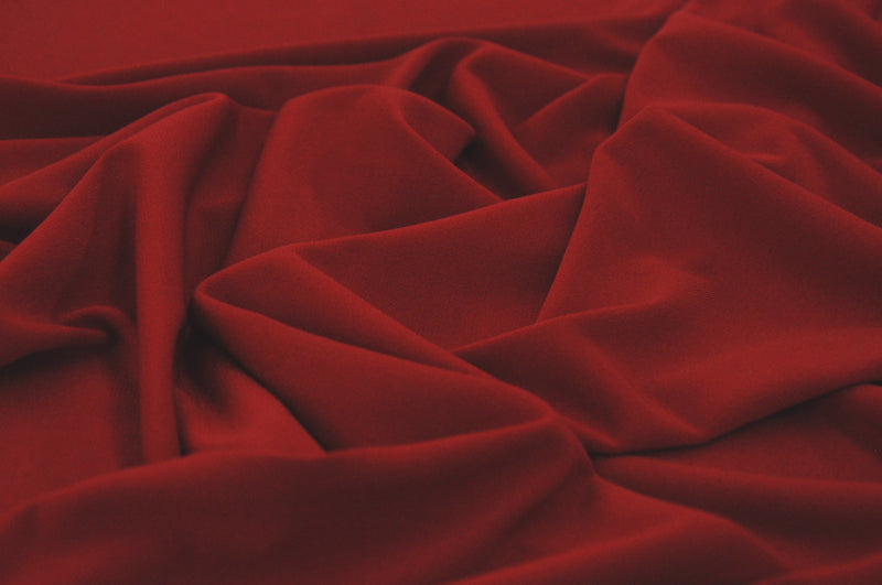 Polyester Knit Red