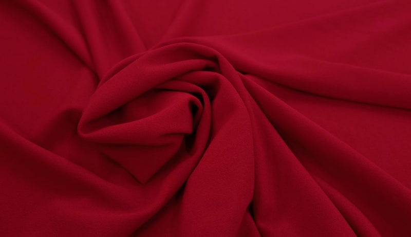 Polyester Knit Red