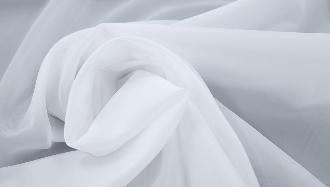 Polyester lining 150cm white