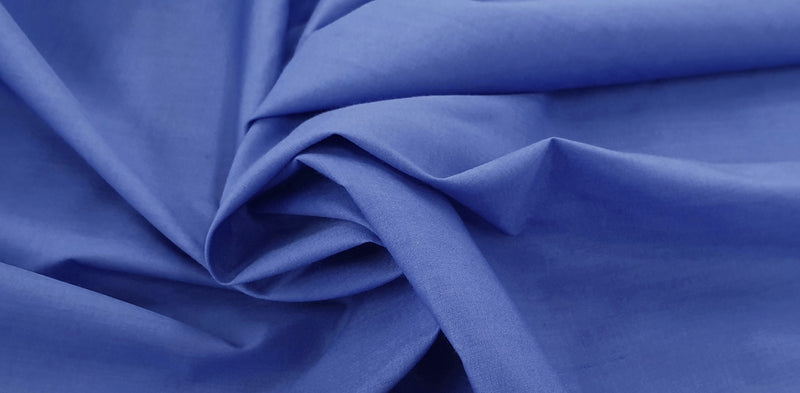 Poplin Saxe Blue