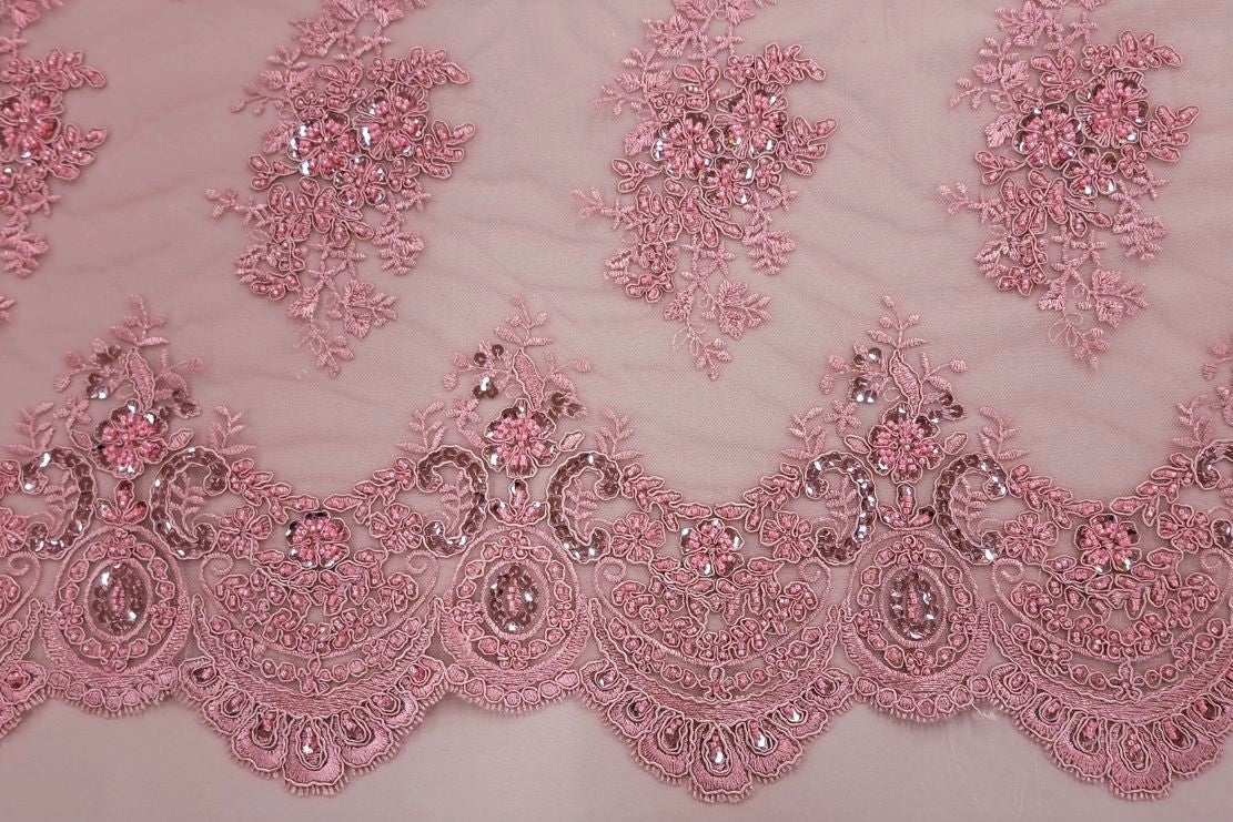 Princess Beaded Lace Blush