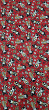 Printed Cotton Geisha Red 1.1