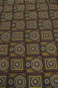 Printed Cotton Indigenous Motifs 1